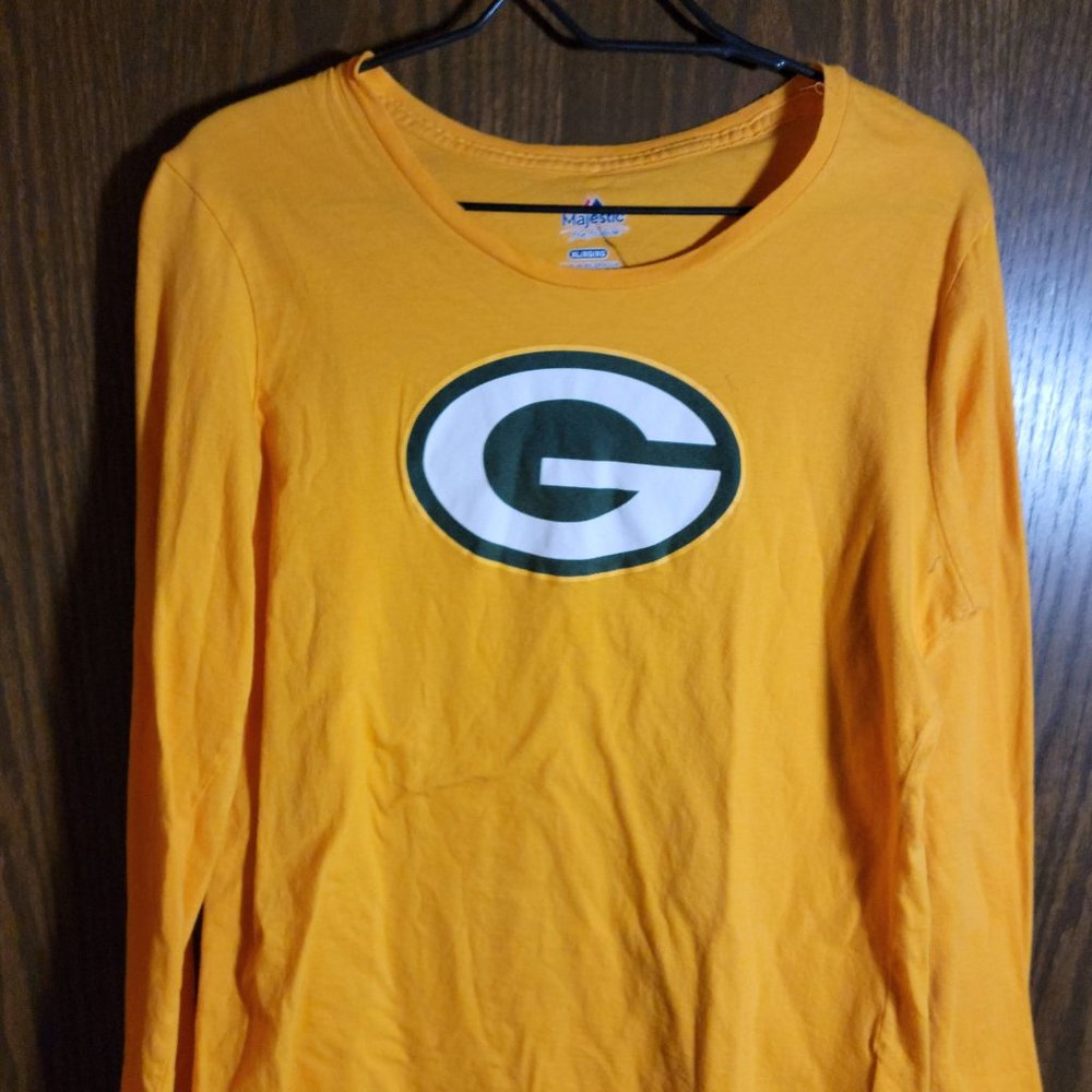 Green Bay Packers Long Sleeve Tee Shirt Size XL